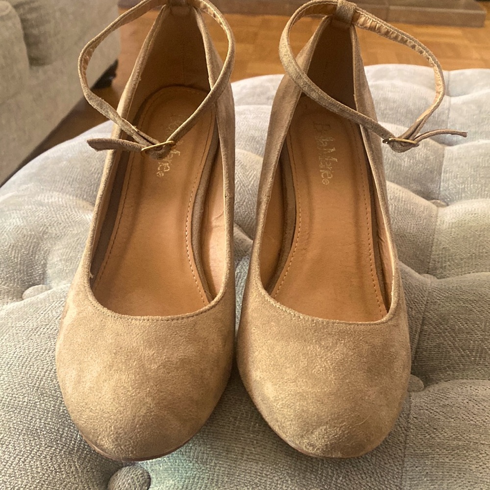 Suede Heels
